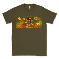 Army Green juneteenth little miss libbey glass Classic Tee - HRA Design Shop