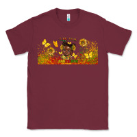 Burgundy juneteenth little miss libbey glass Classic Tee - HRA Design Shop