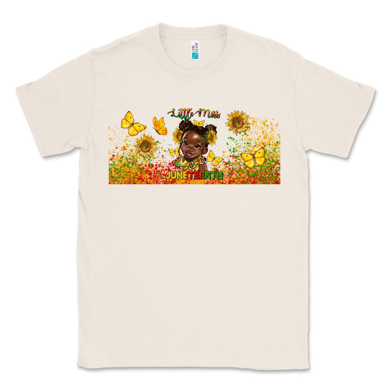Juneteenth Little Miss Libbey Glass Classic Tee by HRA Design Shop | Teevron