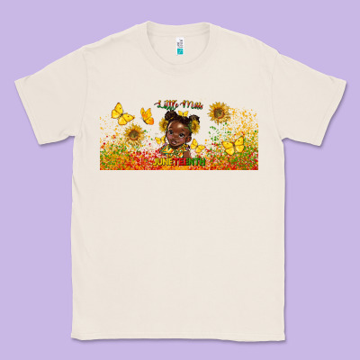 Juneteenth Little Miss Libbey Glass Classic Tee Designed By Hra Design Shop