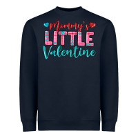 Navy momys little valentine Heavyweight Sweatshirt - texasbilliewilder