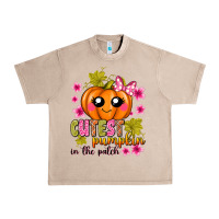French Oak Cutest Pumpkin In The Patch Urban Heavy Tee - texasbilliewilder