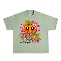 Oil Green Cutest Pumpkin In The Patch Urban Heavy Tee - texasbilliewilder
