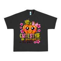 Pigment Black Cutest Pumpkin In The Patch Urban Heavy Tee - texasbilliewilder