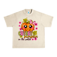 Sandshell Cutest Pumpkin In The Patch Urban Heavy Tee - texasbilliewilder