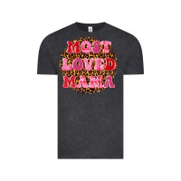 Vintage Black most loved mama Vintage Tee - texasbilliewilder