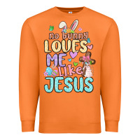 Carrot no bunny loves me like jesus Premium Sweatshirt - MaliasSmallBusiness