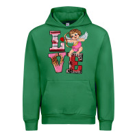 Emerald valentine's day cupid love Urban Hoodie - RanaPortraitStore