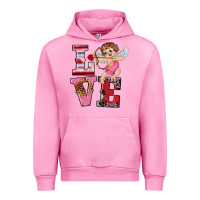 Fuchsia Pink valentine's day cupid love Urban Hoodie - RanaPortraitStore