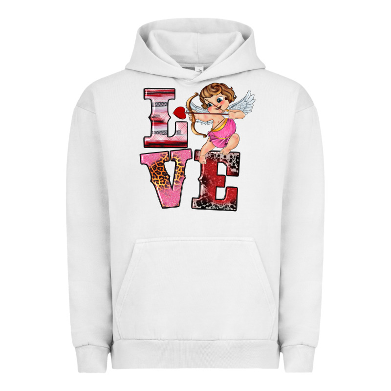 Valentine's Day Cupid Love Urban Hoodie by RanaPortraitStore | Teevron