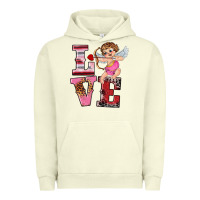 Pigment Pistachio valentine's day cupid love Urban Hoodie - RanaPortraitStore