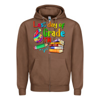 Chestnut last day of sixth grade Zipper Hoodie - Artiststas