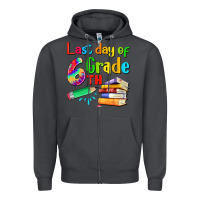 Smoke last day of sixth grade Zipper Hoodie - Artiststas