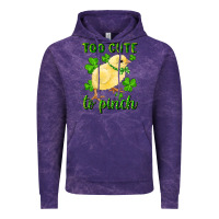 Cloud Purple Too Cute To Pinch Chick Vintage Hoodie - RanaPortraitStore