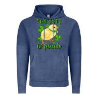 Vintage Denim Too Cute To Pinch Chick Vintage Hoodie - RanaPortraitStore