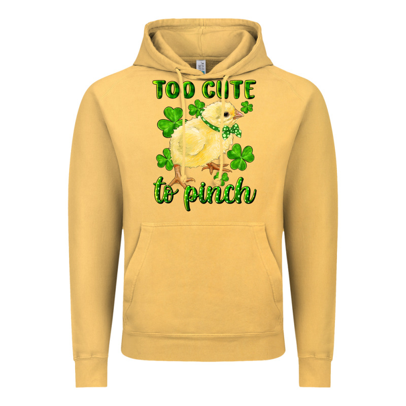 Too Cute To Pinch Chick Vintage Hoodie by RanaPortraitStore | Teevron