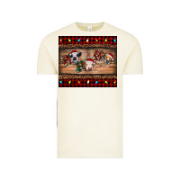 Hohoho Christmas Cows Vintage Tee | Teevron