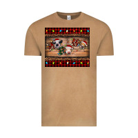 Vintage Camel hohoho christmas cows Vintage Tee - RanaPortraitStore