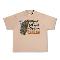 Burro just a girl who loves koalas Urban Heavy Tee - BarkalooDesign