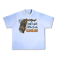Grape Ice just a girl who loves koalas Urban Heavy Tee - BarkalooDesign