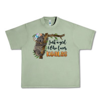 Just A Girl Who Loves Koalas Urban Heavy Tee | Teevron
