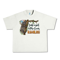 Pistachio just a girl who loves koalas Urban Heavy Tee - BarkalooDesign
