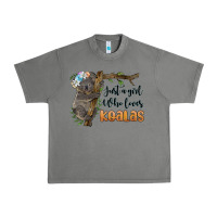Tornado just a girl who loves koalas Urban Heavy Tee - BarkalooDesign
