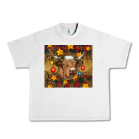 Lunar Rock christmas highland cow tumbler Urban Heavy Tee - RanaPortraitStore
