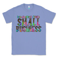 Colony Blue minding my own small bussiness Classic Tee - CowhideDigitalArt