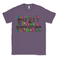 Lavender minding my own small bussiness Classic Tee - CowhideDigitalArt
