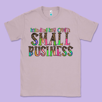 Minding My Own Small Bussiness Classic Tee Designed By Cowhidedigitalart
