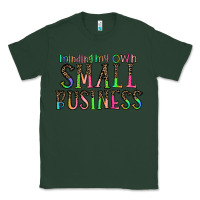 Sports Green minding my own small bussiness Classic Tee - CowhideDigitalArt