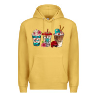 Antique Gold western baseball coffee cups bbs Premium Hoodie - BundleAndBundleShop