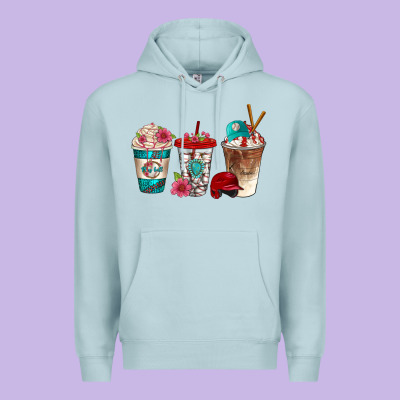 Western Baseball Coffee Cups Bbs Premium Hoodie Designed By Bundleandbundleshop