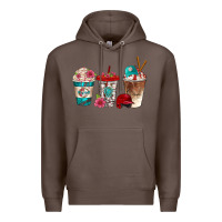 Coffee western baseball coffee cups bbs Premium Hoodie - BundleAndBundleShop