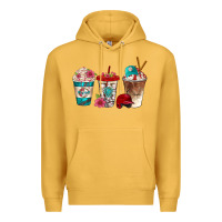Mustard western baseball coffee cups bbs Premium Hoodie - BundleAndBundleShop
