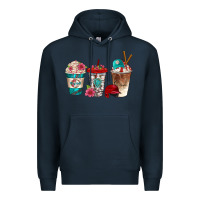 Navy western baseball coffee cups bbs Premium Hoodie - BundleAndBundleShop