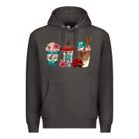Smoke western baseball coffee cups bbs Premium Hoodie - BundleAndBundleShop