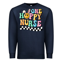 Navy one happy nurse Premium Sweatshirt - MaliasSmallBusiness