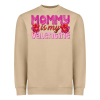 Mushroom mommy is valentine Heavyweight Sweatshirt - texasbilliewilder