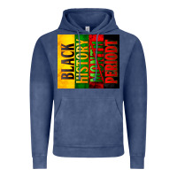 Vintage Denim black history month periodt Vintage Hoodie - Zillion Design Studio