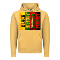 Vintage Mustard black history month periodt Vintage Hoodie - Zillion Design Studio