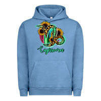 Pigment Pebble Blue Capricorn Zodiac Urban Hoodie - Bettercallsaul