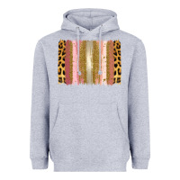 Heather Grey XOXO Brushstrokes Valentines Day Heavyweight Hoodie - Jasminsmagicworld