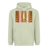 Matcha XOXO Brushstrokes Valentines Day Heavyweight Hoodie - Jasminsmagicworld