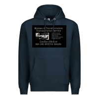 Navy women of transformation 1 Premium Hoodie - chombo