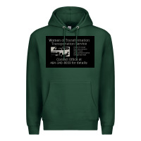 Sports Green women of transformation 1 Premium Hoodie - chombo