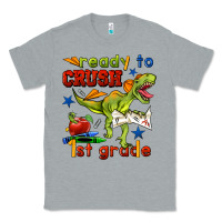 Heather Grey ready to crush 1st grade Classic Tee - BundleAndBundleShop