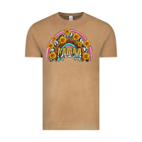 Vintage Camel mom with sunflower rainbow mothers day Vintage Tee - texasbilliewilder