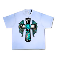 Grape Ice cross faith gemstone wings Urban Heavy Tee - RanaPortraitStore
